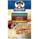 Quaker Bakery Favorites Apple Crisp, Cinnamon Roll & Banana Bread Instant Oatmeal, 14.6 Oz