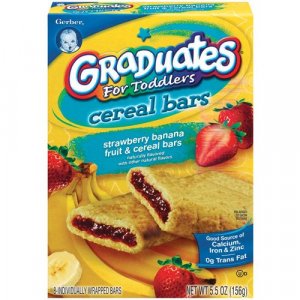 gerber cereal bars