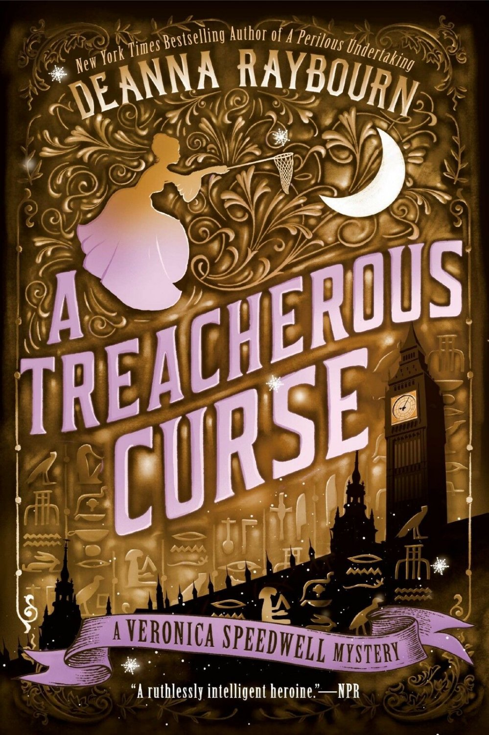 A Treacherous Curse (A Veronica Speedwell Mystery) By Deanna Raybourn