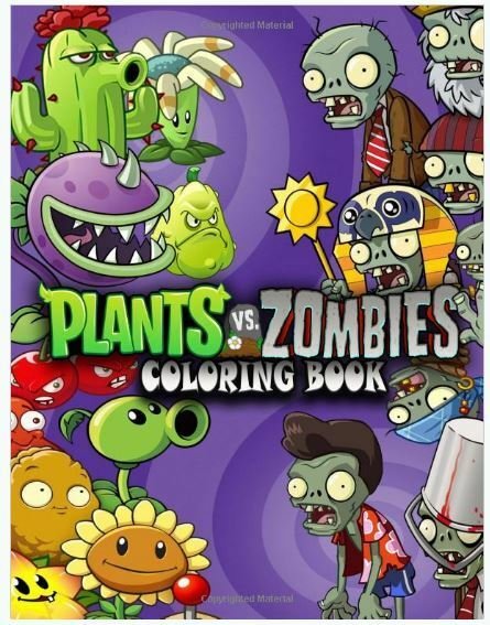 Plants Vs Zombies Coloring Book This Amazing Coloring Book Paperback R