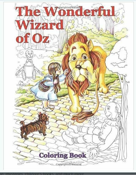 The Wonderful Wizard of Oz Coloring Book – May 14, 2018 Paperback r