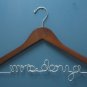 Personalized Custom Bridal Hanger for Wedding Dress