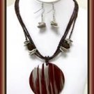Fashion Jewelry Necklace Earring Set Costume Jewelry
