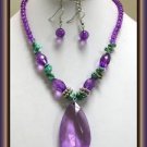 Fashion Jewelry Necklace Earring Set Costume Jewelry