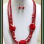 Fashion Jewelry Necklace Earring Set Costume Jewelry