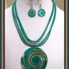 Fashion Jewelry Necklace Earring Set Costume Jewelry