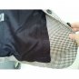 Womens Talbots Petites Lined Blazer Black & White Houndstooth Imported Fabrics Size 4P