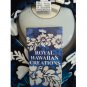 Mens Royal Hawaiian Creations Hawaiian Shirt Short Sleeve Rayon Dark Blue XL NWT