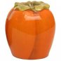 Salt and Pepper Shakers Pomegranate & Persimmon Fruits Porcelain Shaker Set 2pc