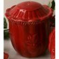 Salt and Pepper Shakers Classy Red Fruit Large Porcelain Shaker Set 2pc
