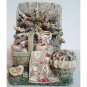 Heavy Bookends Garden Picnic Theme by TCR Quality Stoneware 5.5in Tall