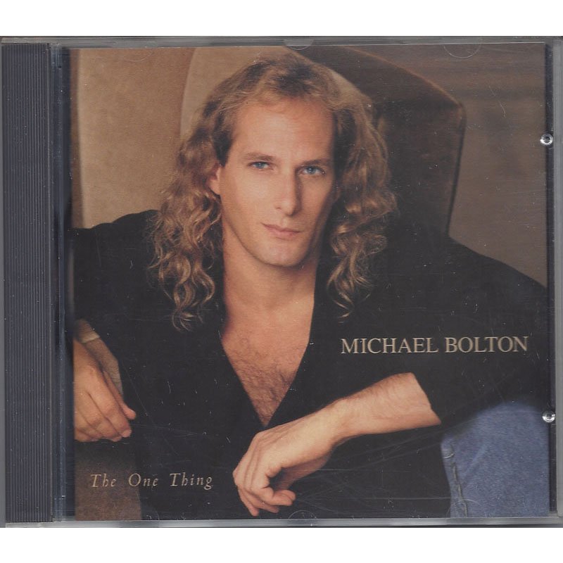 Michael Bolton The One Thing CD Contemporary Blues Rock Music 1993