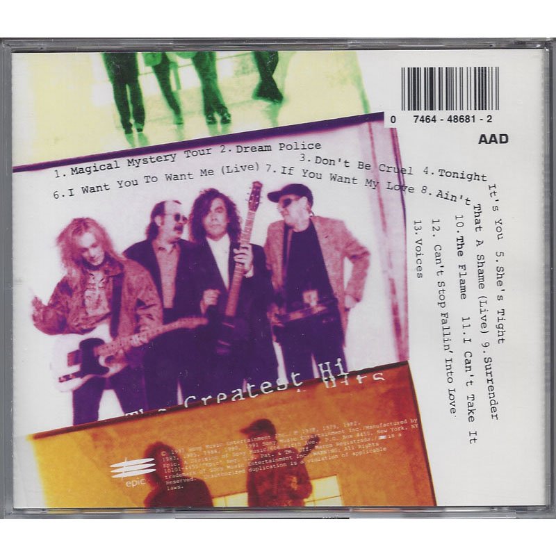 Cheap Trick The Greatest Hits Compilation CD 80s Pop Rock Music 1991