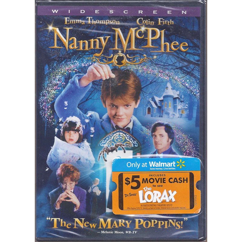 Nanny McPhee DVD Emma Thompson Colin Firth Angela Lansbury Widescreen