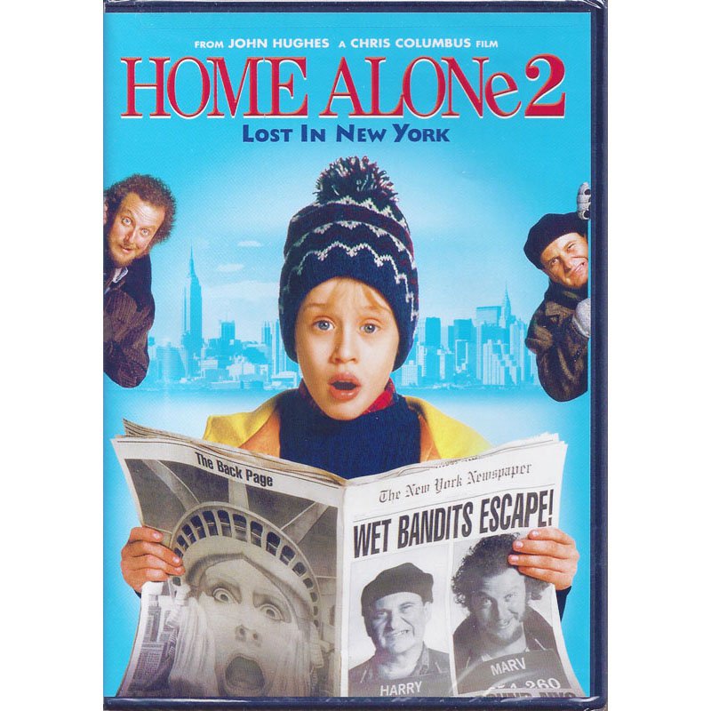 Home Alone 2 Lost in New York DVD Maccaulay Culkin Joe Pesci Daniel Stern Widescreen