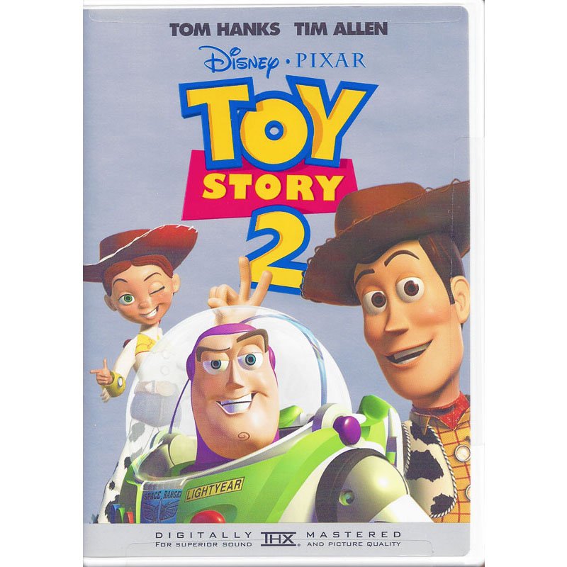  Toy Story 2 Disney Pixar DVD Tom Hanks Tim Allen Animated 