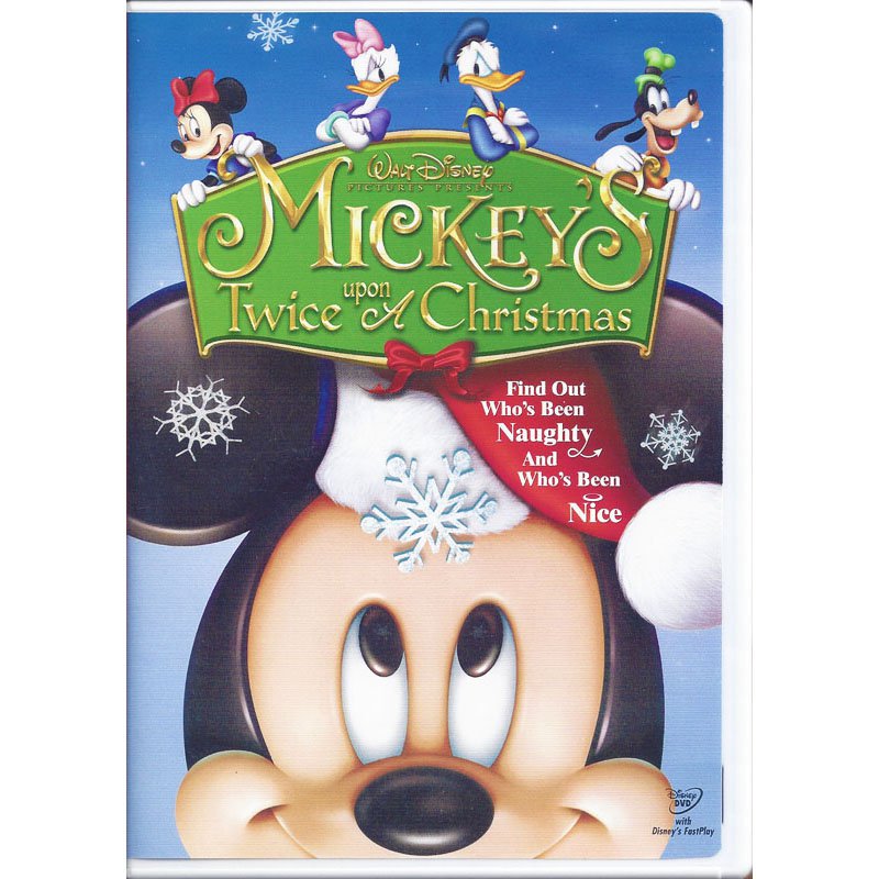Mickey's Twice Upon a Christmas Disney Animated Movie DVD Dolby Digital DTS Widescreen