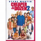 Cheaper by the Dozen 2 DVD Steve Martin Hilary Duff Tom Welling Widescreen and Full Screen