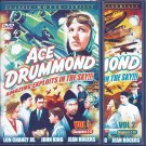 Ace Drummond Vols 1-2 Chapters 1-13 2-DVD Set John King Jean Rogers Lon Chaney Jr 1936 B&W