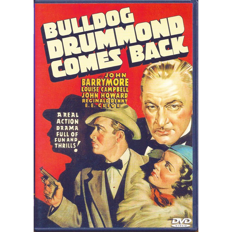 Bulldog Drummond Comes Back DVD John Howard Louise Campbell John Barrymore 1937