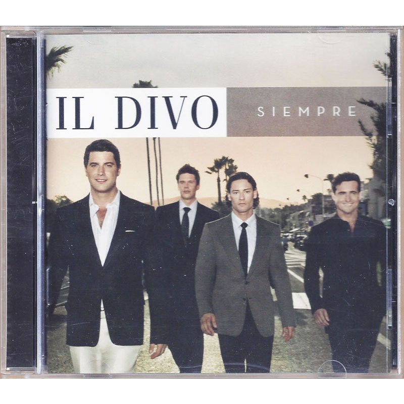Il Divo Siempre CD Contemporary Operatic Pop Music 2006