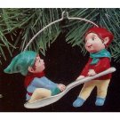 Hallmark Ornament Spoon Rider 1990 Vintage Keepsake Christmas Collectible MIB QX5496