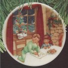 Hallmark Ornament Cookies for Santa Porcelain Collectors Plate 4 Christmas Keepsake 1990 MIB QX4436