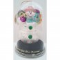 German Lacquer Snowman Ornament Handcrafted Blown Glass Unique Treasure Collection Limited Series