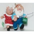 Hallmark Christmas Ornament Clauses on Vacation Series 1 1997 Vintage Collectible MIB QX6112