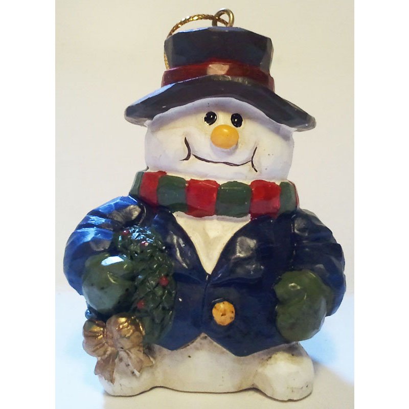 Frosty Christmas Ornament Cobble Creek by Cherrydale Farms 6107