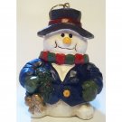 Frosty Christmas Ornament Cobble Creek by Cherrydale Farms 6107
