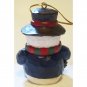 Frosty Christmas Ornament Cobble Creek by Cherrydale Farms 6107