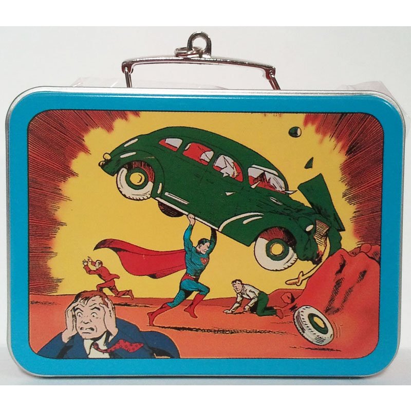 vintage superman lunch box