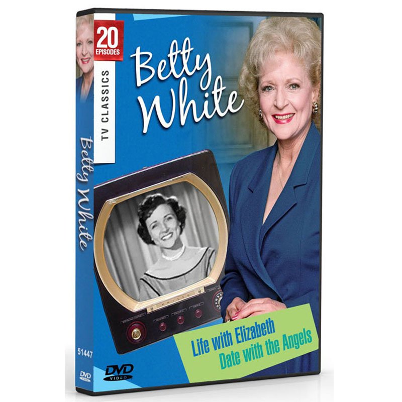 Betty White TV Classics DVD Life with Elizabeth and Date with the Angels 20 Episodes Full Screen