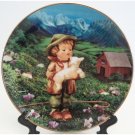Hummel Lost Sheep Collectors Plate Gentle Friends Collection 23K Gold Trim Danbury Mint Registered