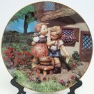 Hummel Squeaky Clean Collectors Plate Little Companions 23K Gold Trim Danbury Mint Registered