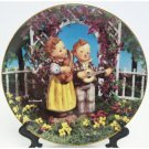 Hummel Little Musicians Collectors Plate Little Companions 23K Gold Trim Danbury Mint Registered