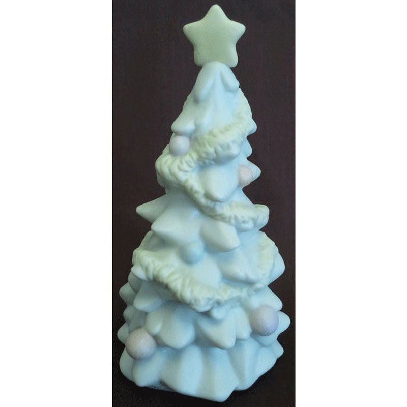 Sugar Town Christmas Tree Precious Moments Figurine Signed Trumpet 1994 Enesco 528684 NIB