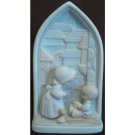Precious Moments 5th Beatitude Chapel Window Blessed Are the Merciful Signed Ltd Ed Trumpet 1994 NIB
