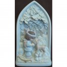 Precious Moments 3rd Beatitude Chapel Window Blessed Are the Meek Signed Ltd Ed Butterfly 1993 NIB
