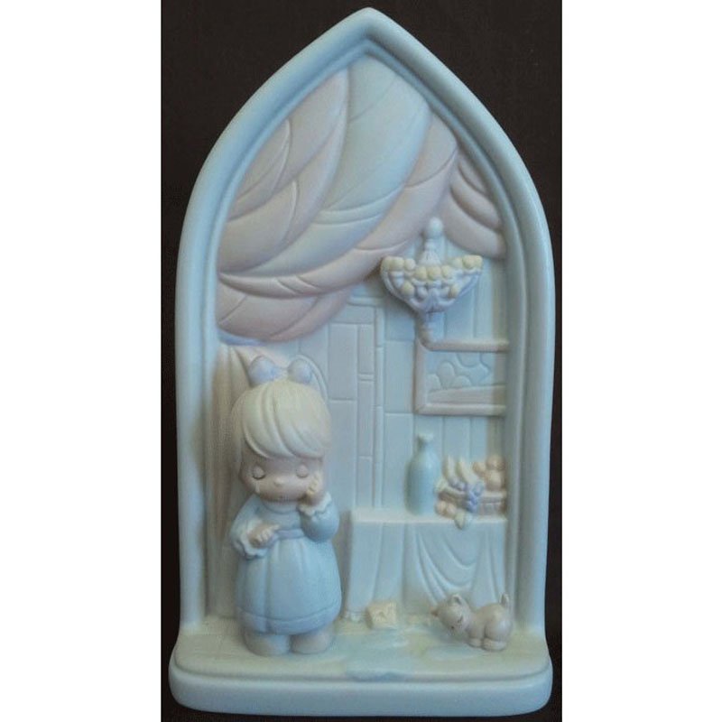 Precious Moments 2nd Beatitude Chapel Window Blessed They That Mourn Signed Ltd Ed G-Clef 1992 NIB