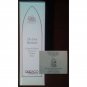 Precious Moments 1st Beatitude Chapel Window Blessed the Poor in Spirit Signed Ltd Ed G-Clef 1992