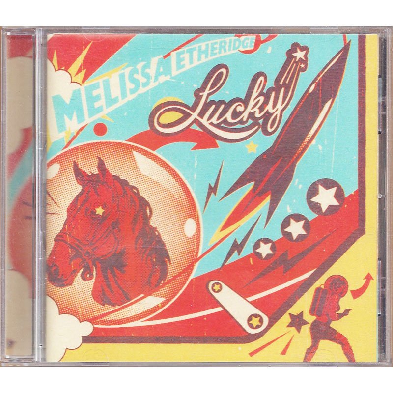 Melissa Etheridge CD Lucky 2004 Contemporary Blues Rock Music