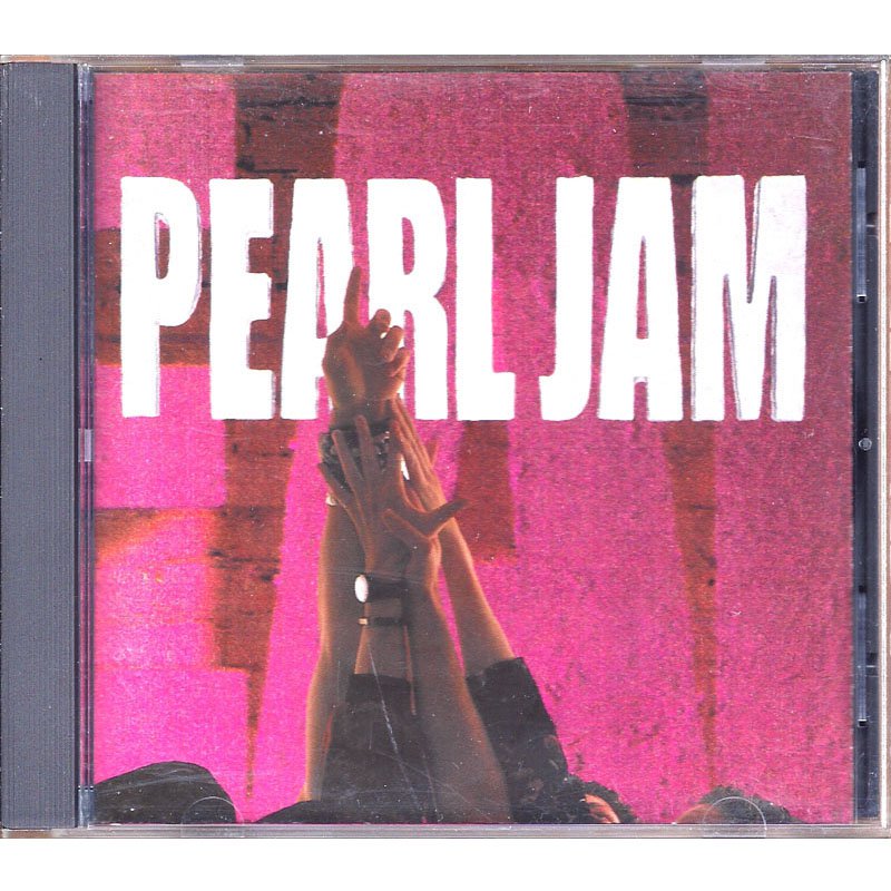 Pearl Jam CD Ten 1991 Early Grunge Rock Music