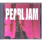 Pearl Jam CD Ten 1991 Early Grunge Rock Music