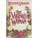 The Viking's Woman by Heather Graham First Edition Hardcover Historical Romance Novel 1990