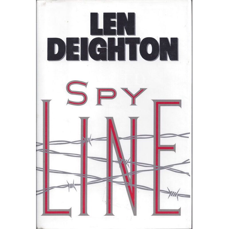 Spy Line by Len Deighton First American Edition Hardcover 1989