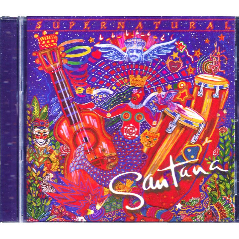 Santana CD Supernatural 1999  90s Pop Rock Music