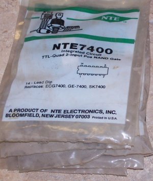 NTE 7400 Quad Nand Gate