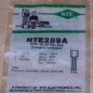 NTE 289A NPN AF Power Amp